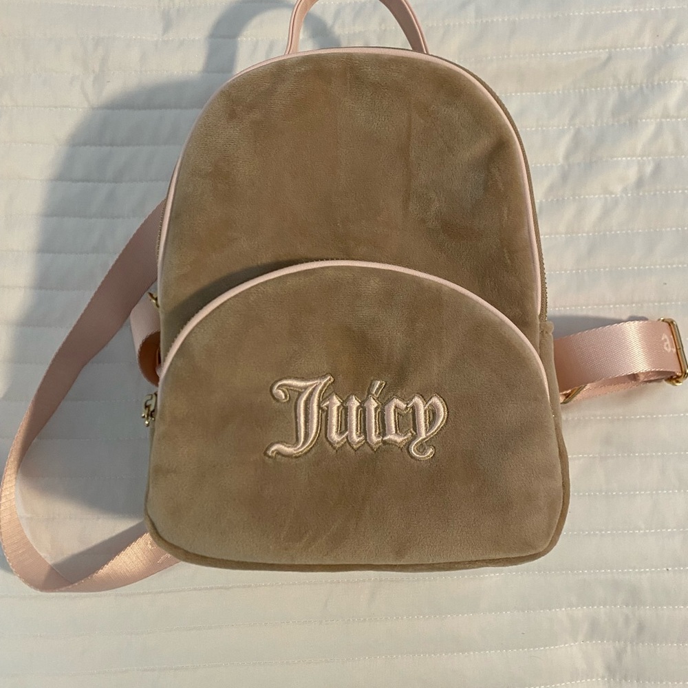 Juicy Couture Tan Backpack